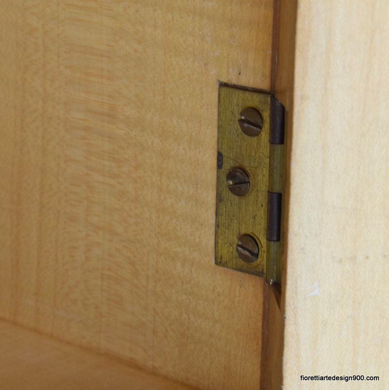 Piccola Libreria in noce a parete Walnut wall bookcase modulabile